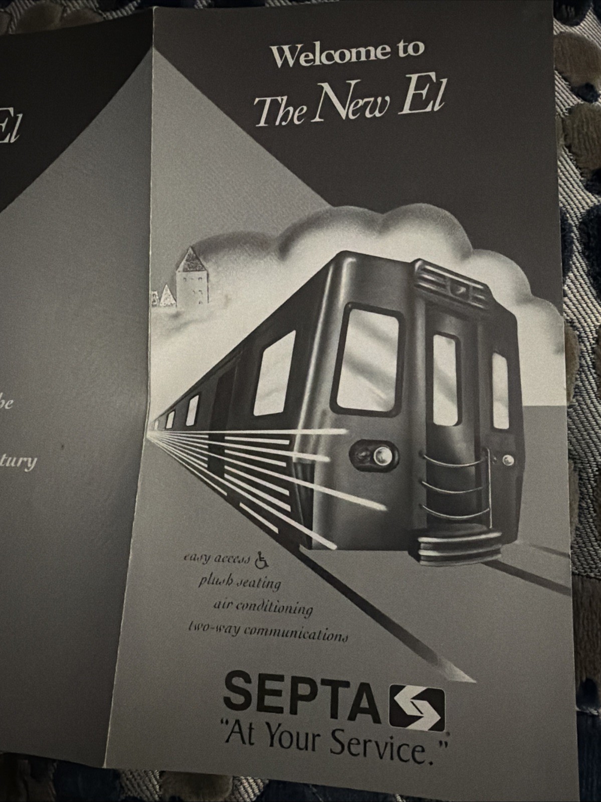 1990s The  New El Frankford Philadelphia Brochure SEPTA Brochure