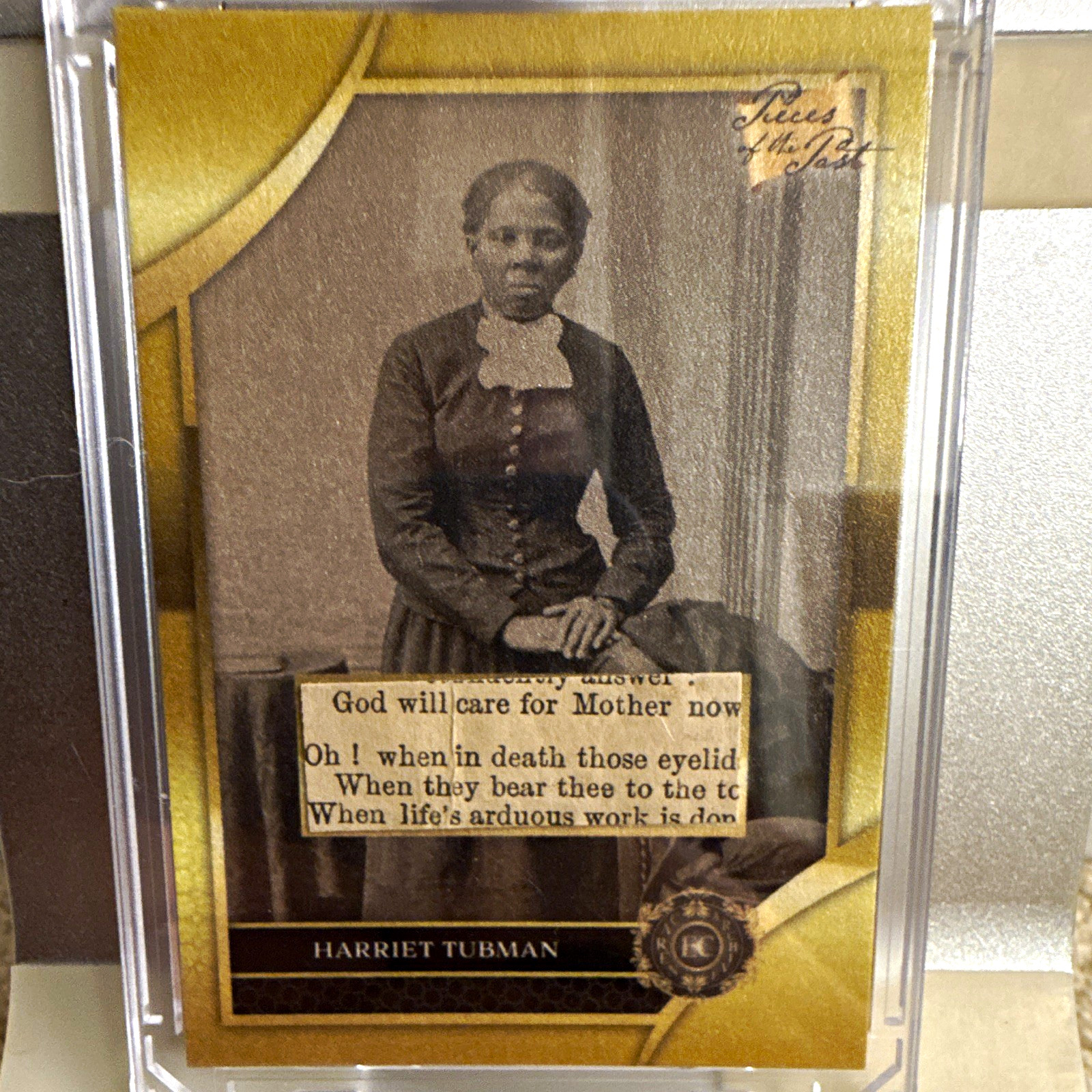 2026 Pieces of the Past Civil War Harriet Tubman Relic Card #N5