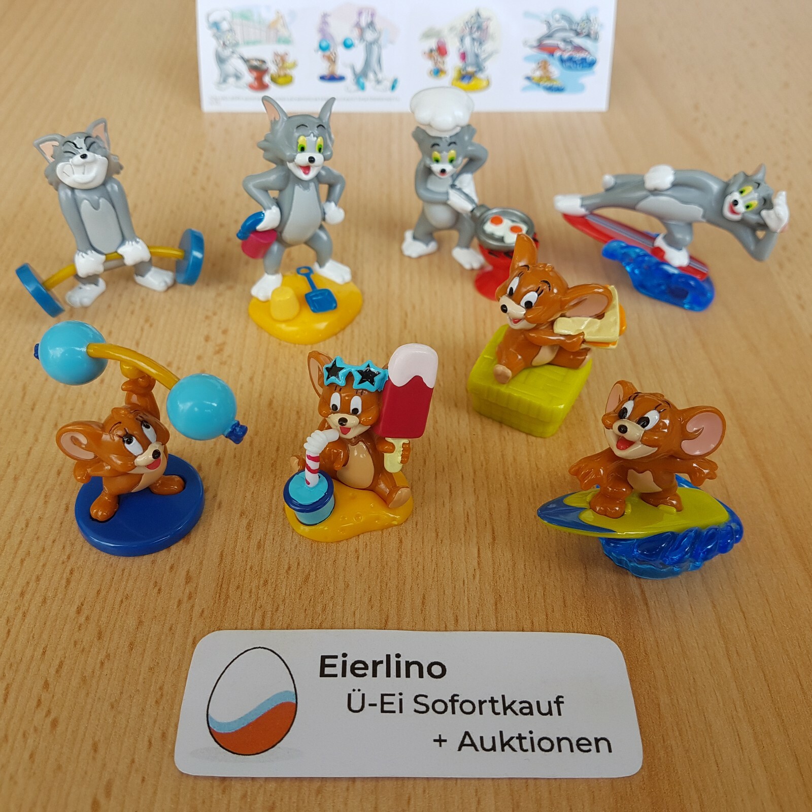 TOP KINDER SURPRISE SET + Tom & Jerry Best Friends + mint 1.3 TOP KINDER SURPRISE SET + Tom & Jerry Best Friends + mint 1.3
