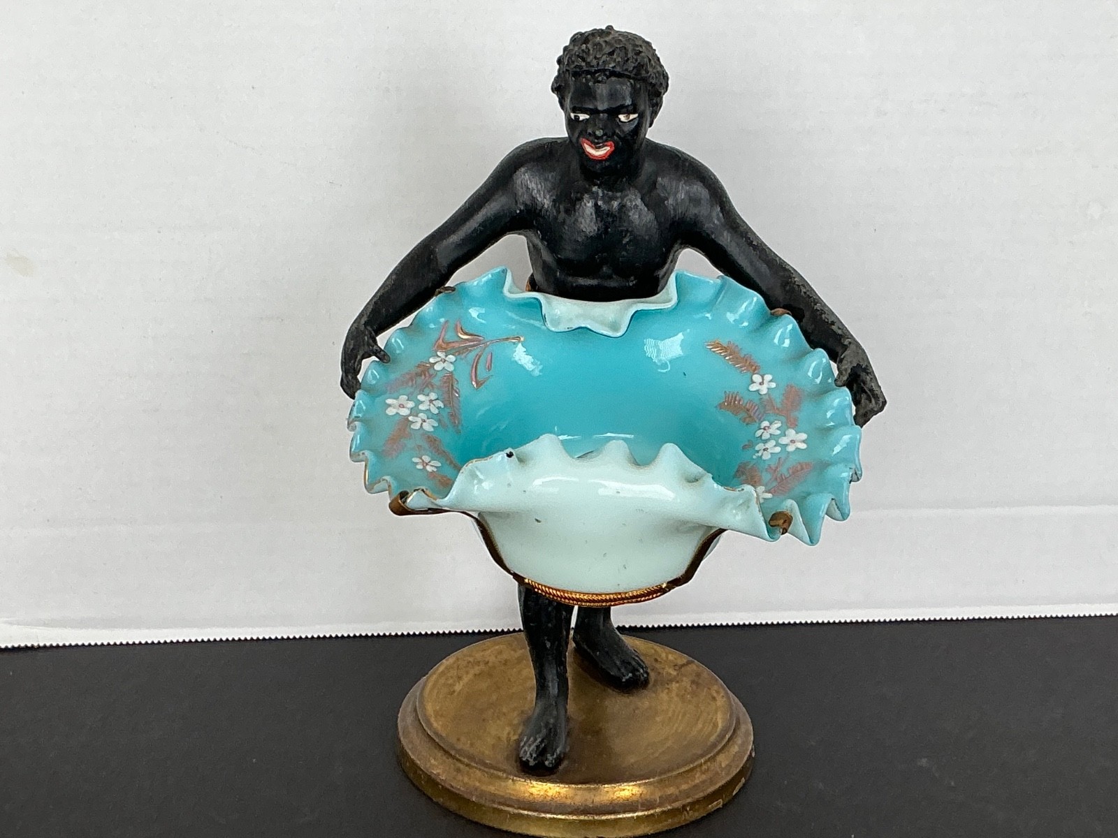 VINTAGE NUBIAN BLACKAMOOR ORIGINAL STATUE VINTAGE NUBIAN BLACKAMOOR ORIGINAL STATUE