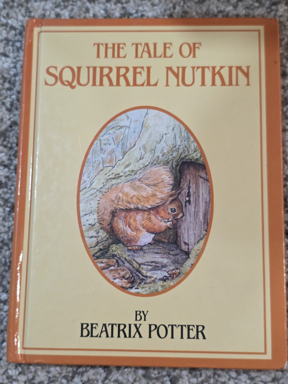 2a The Tale Of Squirrel Nutkin 1989 HC Unprinted In Italy Beautiful Vintage Cond