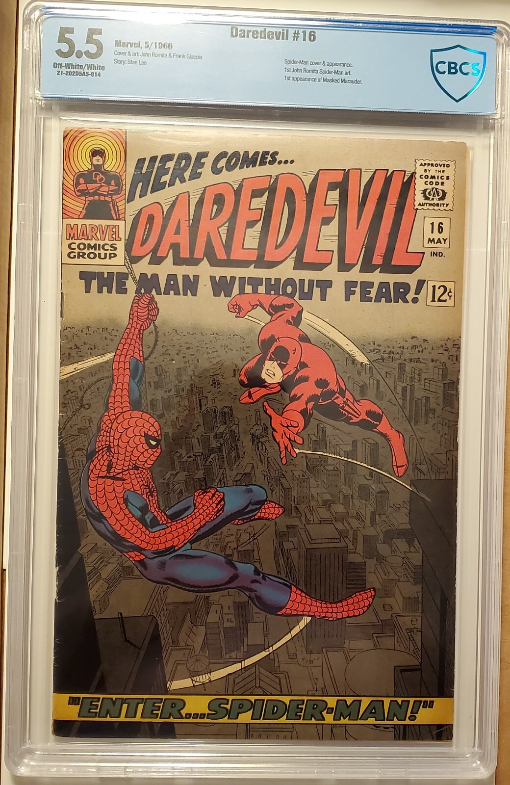 ~DAREDEVIL #16~ (1966) ~SPIDER-MAN~ 