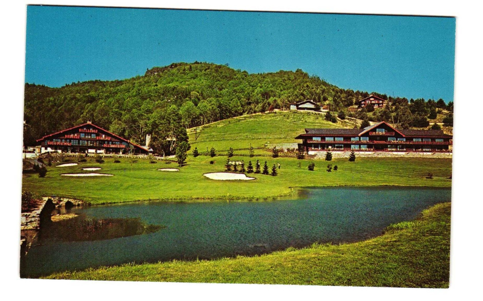 Hound Ears Lodge and Club Blowing Rock NC Vintage postcard Unposted Hound Ears Lodge and Club Blowing Rock NC Vintage postcard Unposted