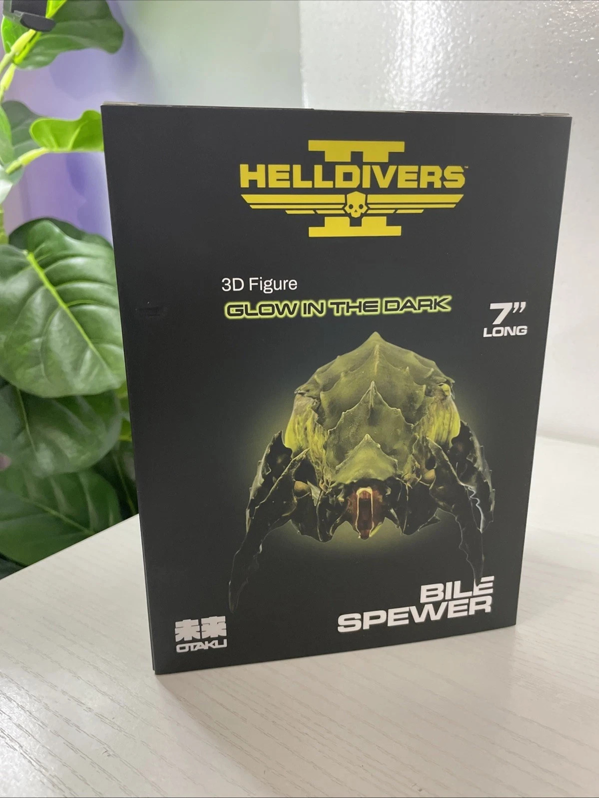 HELLDIVERS II - 7” Bile Skewer Lamp -3D Glow In the Dark Bug Figure by Otaku NEW