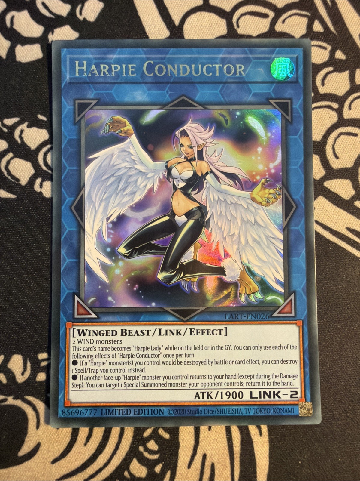 Yu-Gi-Oh Harpie Conductor Ultra Rare LART-EN026 English