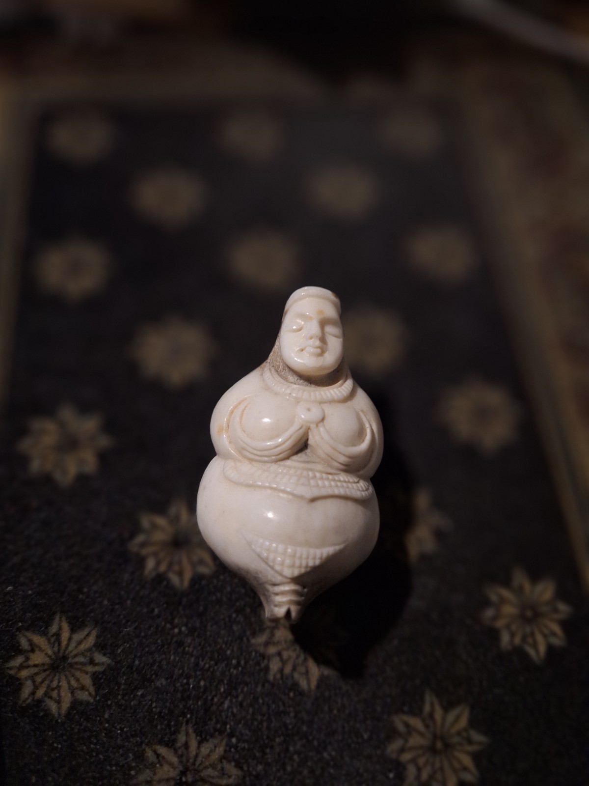 Hand Carved Indonesian Goddess 2\