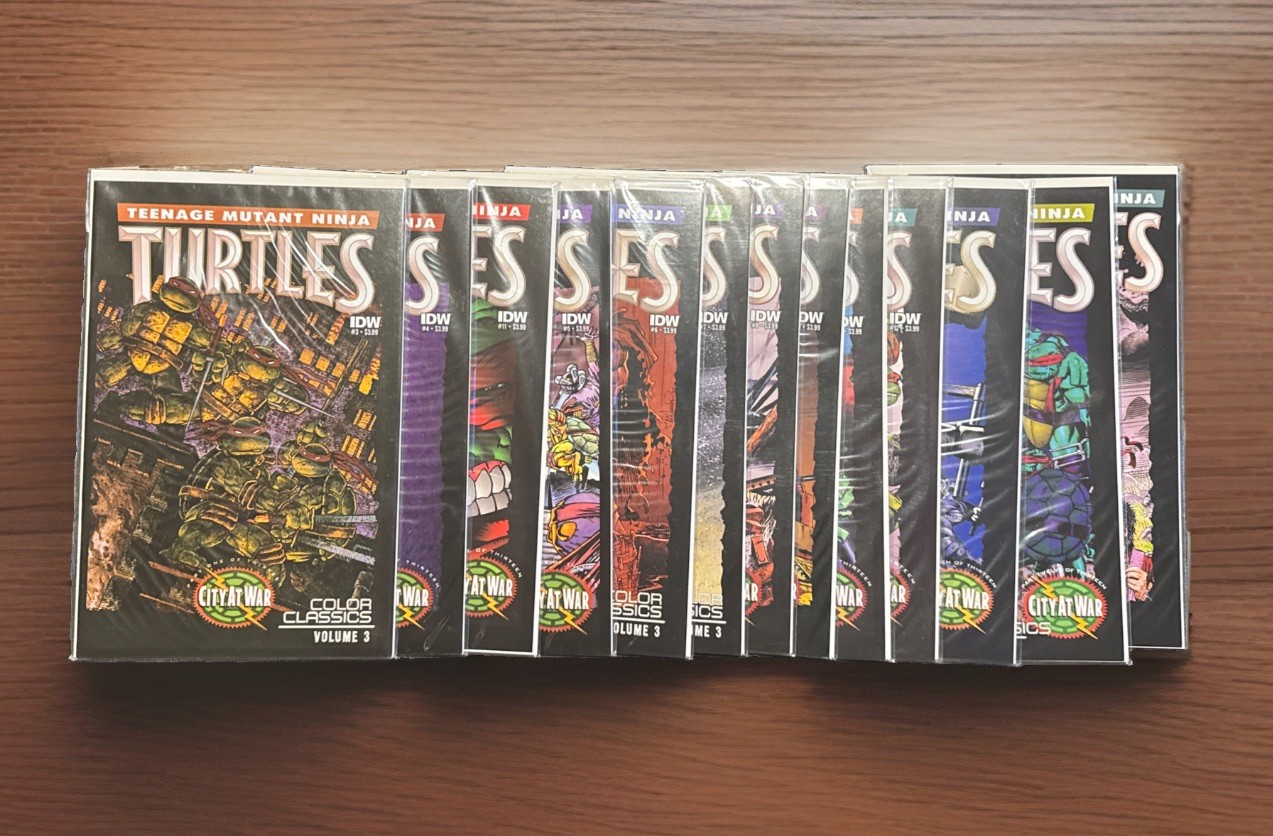 TMNT City At War Vol.3 Comic Set #3-15 NM NICE 2015 TMNT City At War Vol.3 Comic Set #3-15 NM NICE 2015