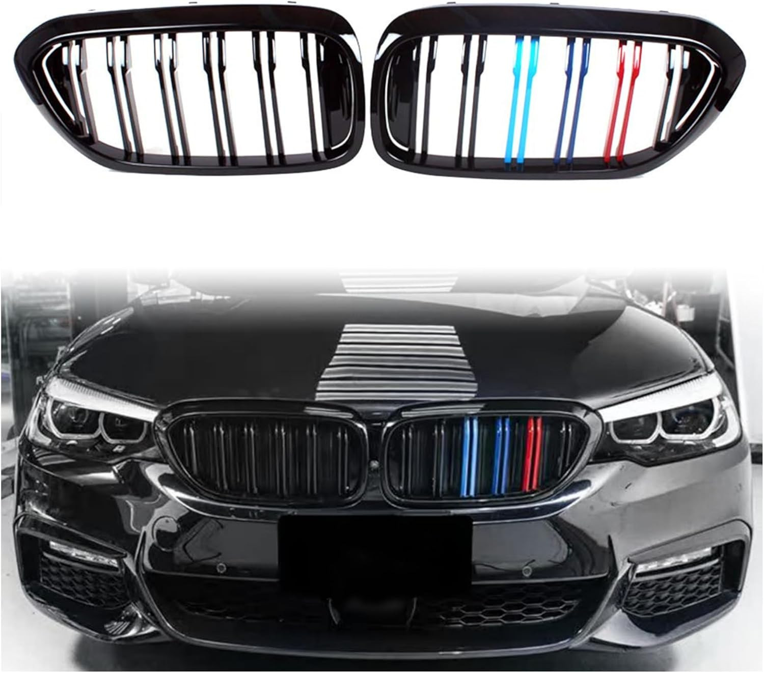 G30 Front Kidney Grill for BMW 2017-2020 5 Series G30 M5 530I 540I G30 Front Kidney Grill for BMW 2017-2020 5 Series G30 M5 530I 540I