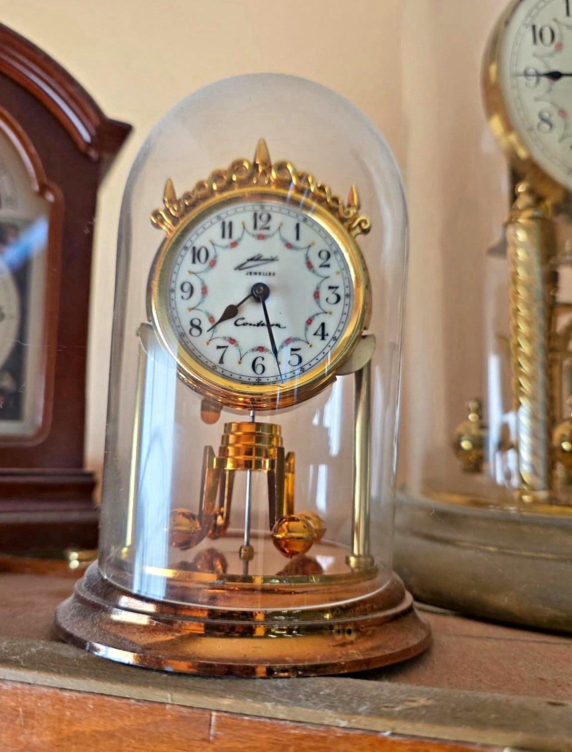 Vintage Schmid Contessa Miniature Anniversary Clock Vintage Schmid Contessa Miniature Anniversary Clock