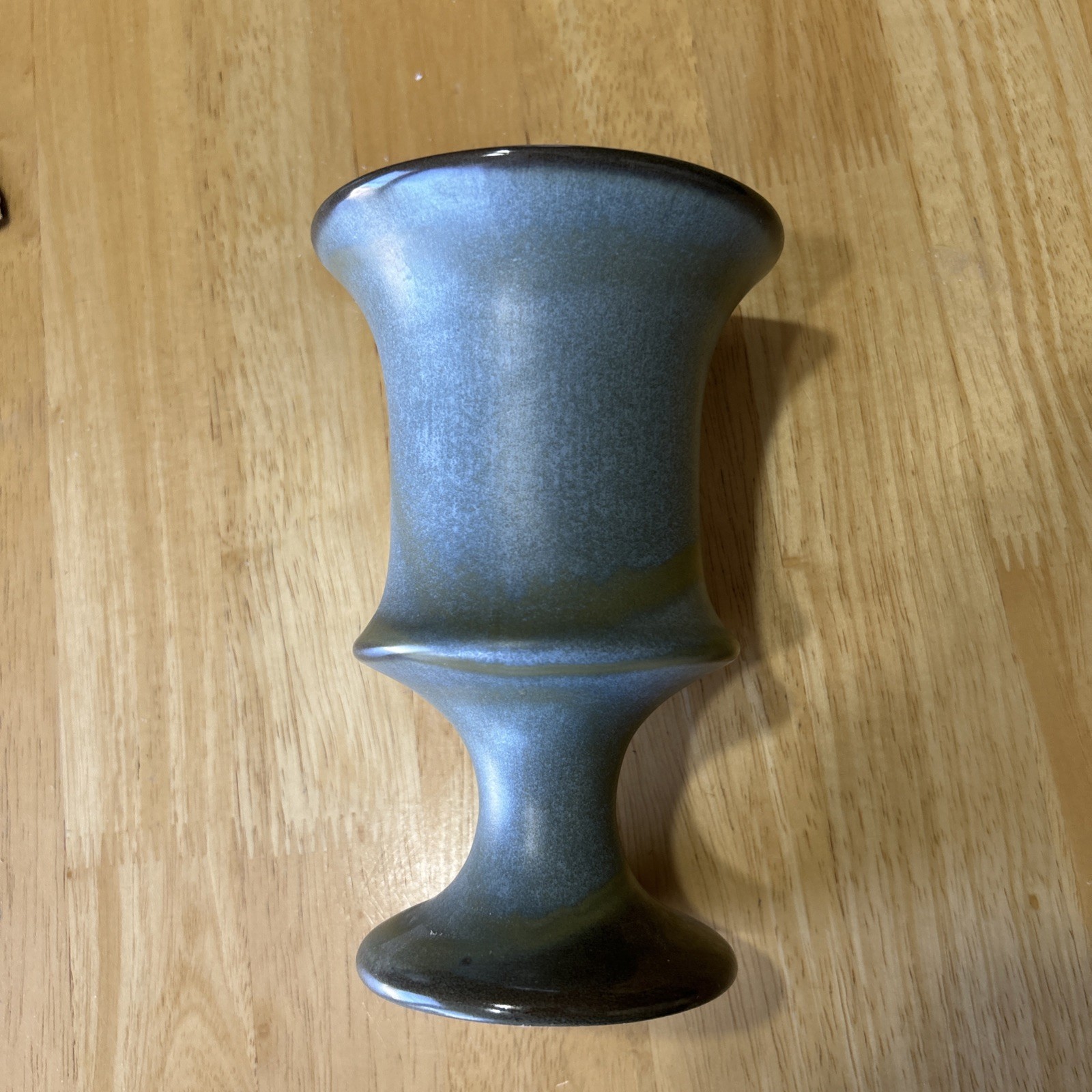Vintage Frankoma Pottery Pedestaled Vase #F35 Vintage Frankoma Pottery Pedestaled Vase #F35