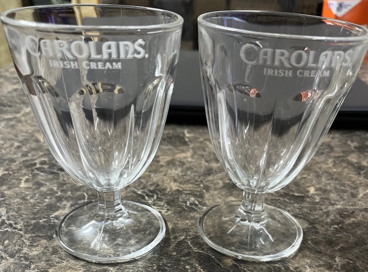 Carolans Irish Cream Sundae Whisky Glasses-Set Of 2 Carolans Irish Cream Sundae Whisky Glasses-Set Of 2