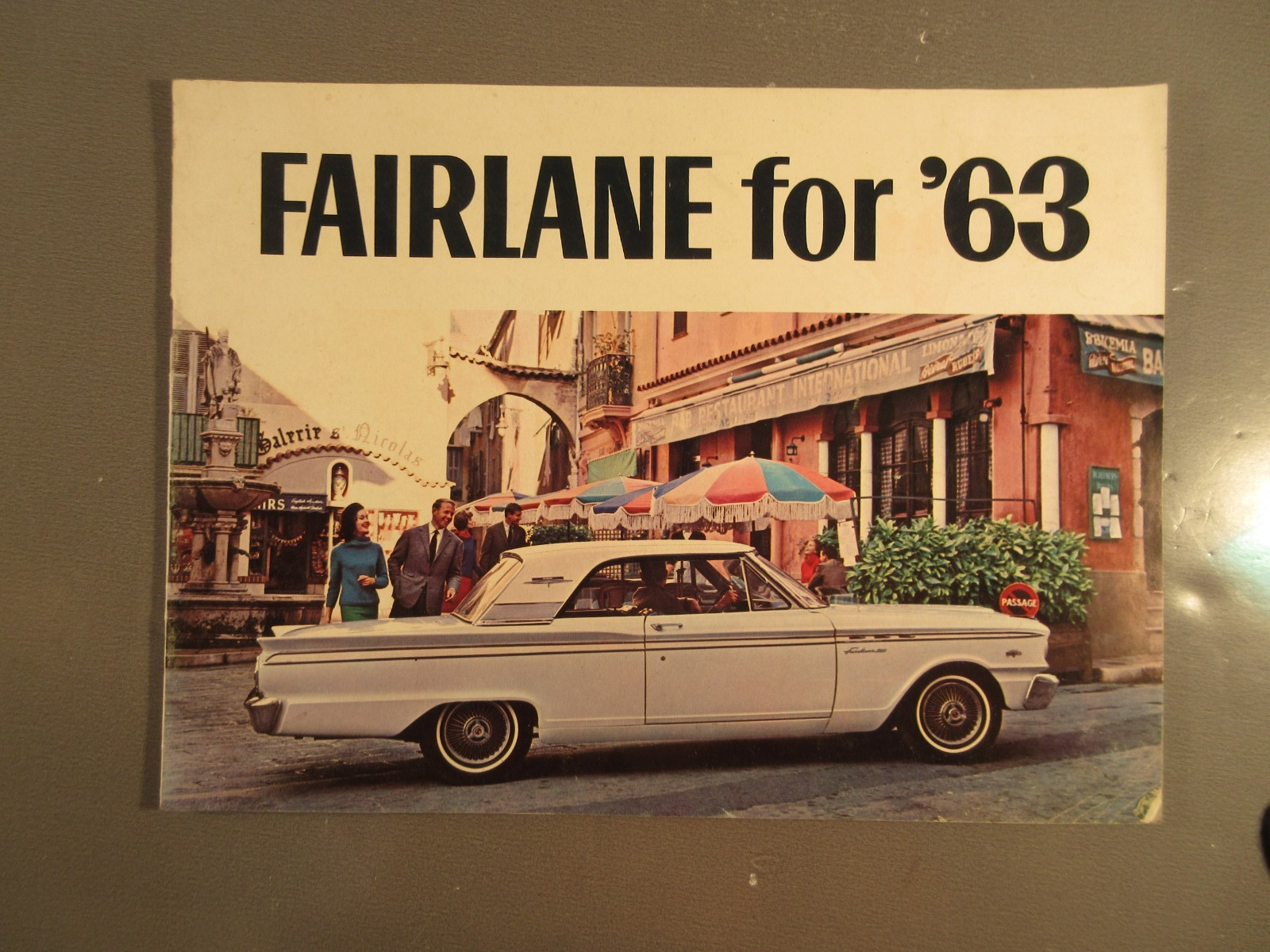 1963 Ford Fairlane Brochure 1963 Ford Fairlane Brochure