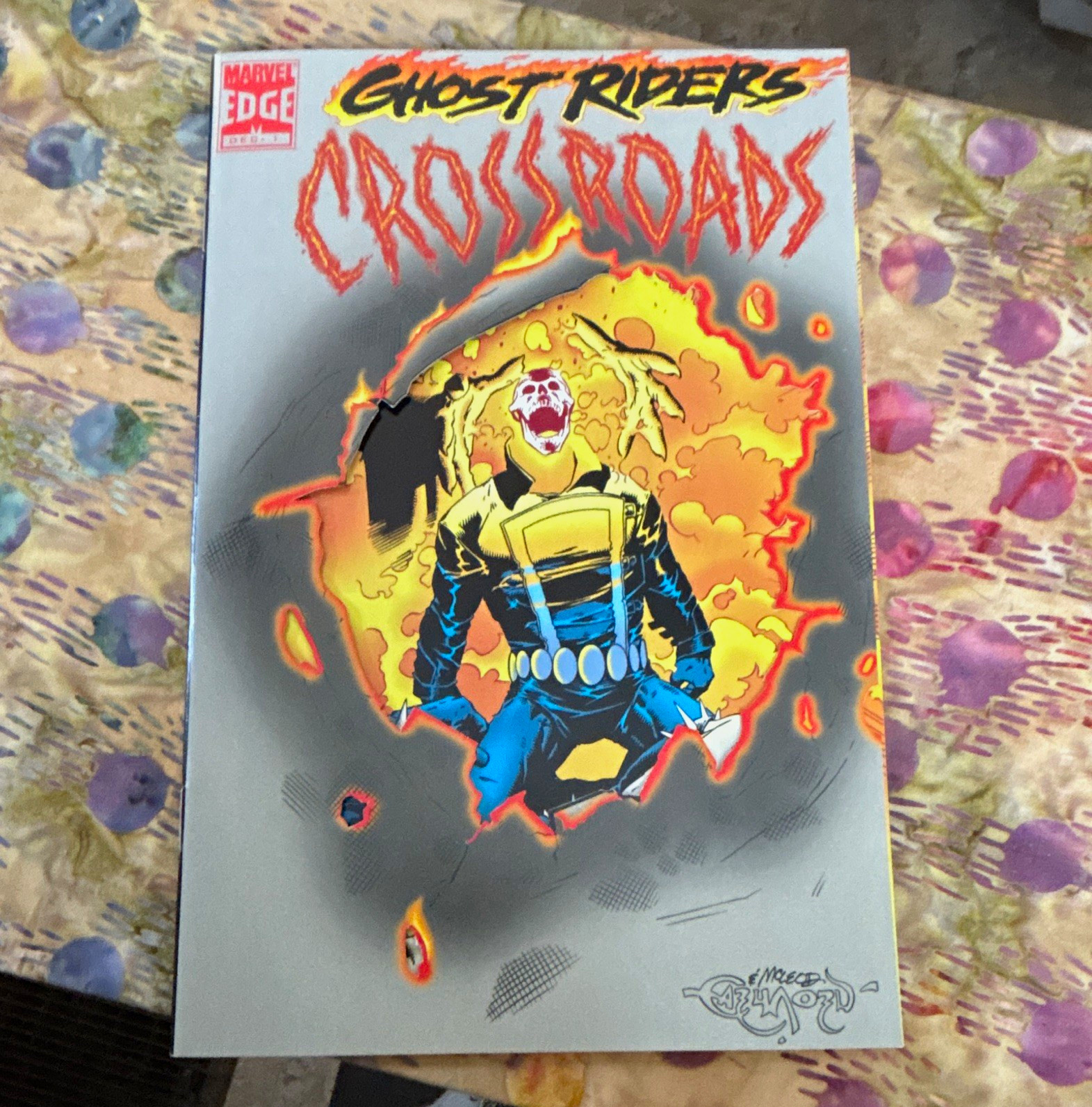 Marvel Comics Ghost Riders: Crossroads Direct Edition Single Issue Capullo