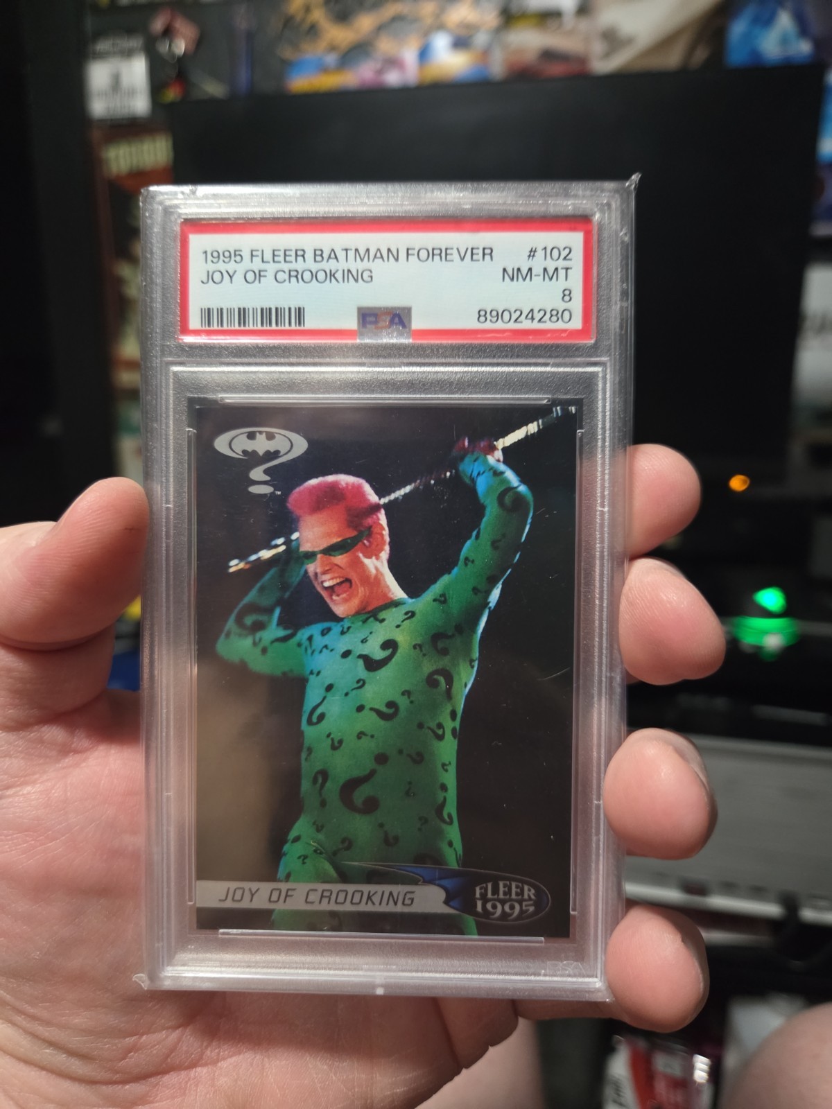 Joy of Crooking 1995 Fleer Batman Forever #102 Joy of Crooking 1995 Fleer Batman Forever #102