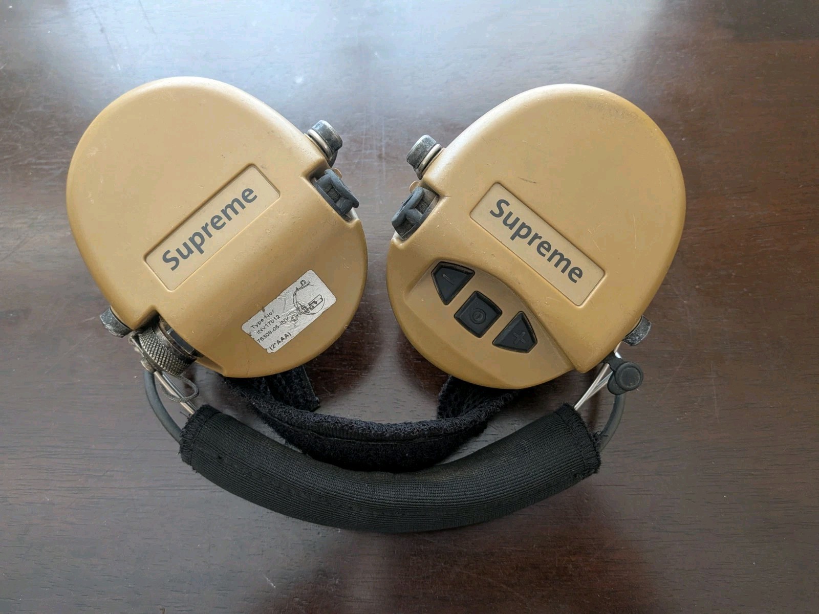 SORDIN SUPREME MIL AUX Headset RARE Military Neckband Sand TESTED WORKING 76308 SORDIN SUPREME MIL AUX Headset RARE Military Neckband Sand TESTED WORKING 76308