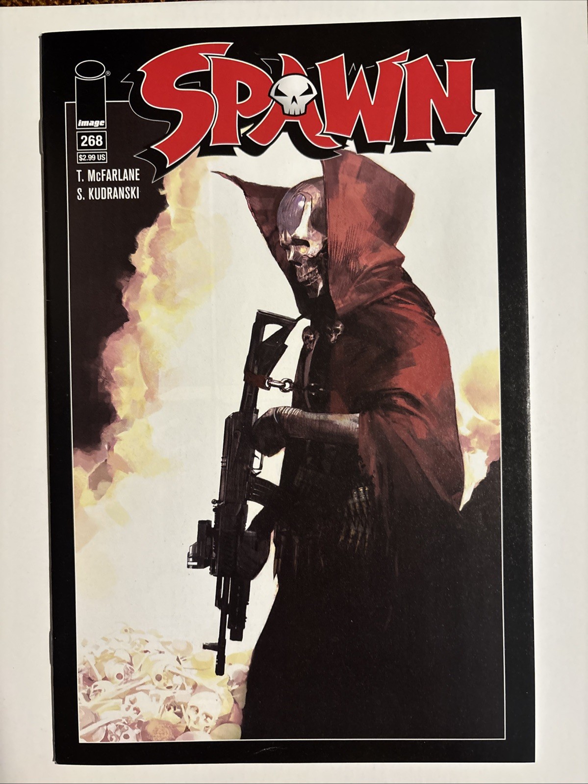 Spawn #268 Cover A Low Print Run (Image Comics 2016) NM/NM-