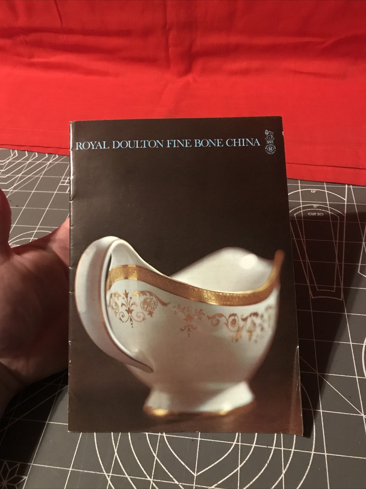 Vintage Royal Doulton Fine Bone China Booklet Extremely Rare Item