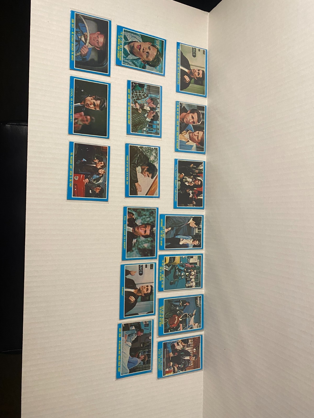 1976 Topps Happy Days Trading Cards Lot 17 Cards + 3 Stickers Vintage TV