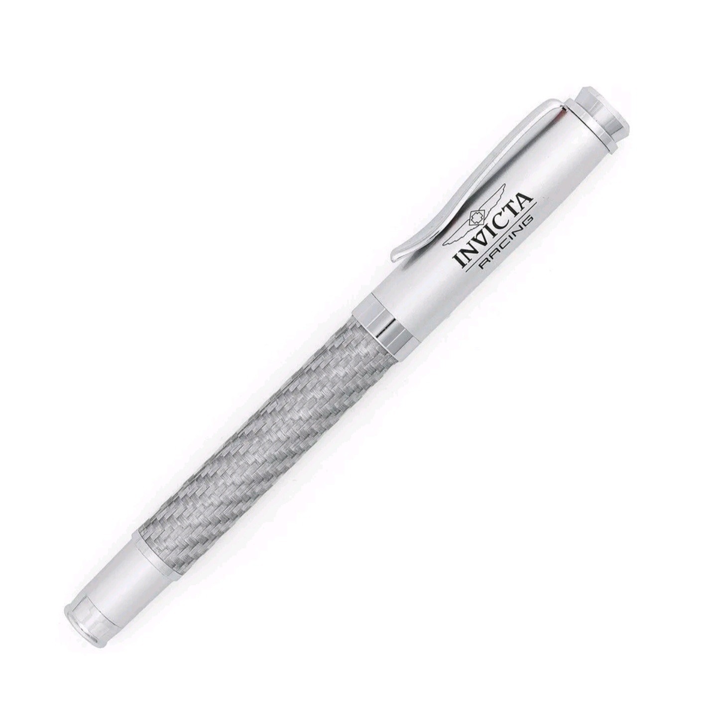 Invicta Racing IPM442-GRY Pen Grey Silver Gift Box NIB