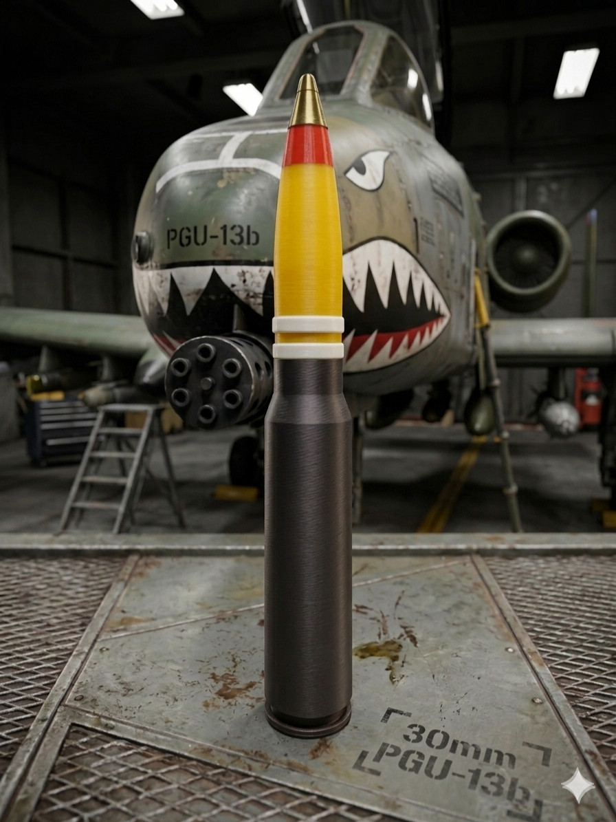 REPLICA 30mm PGU-13b HEI A-10 Warthog Ammunition