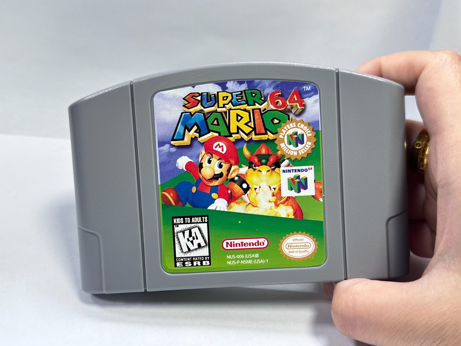 N64 Video Games Super Marió 64 For Nintendo 64 Console US Version