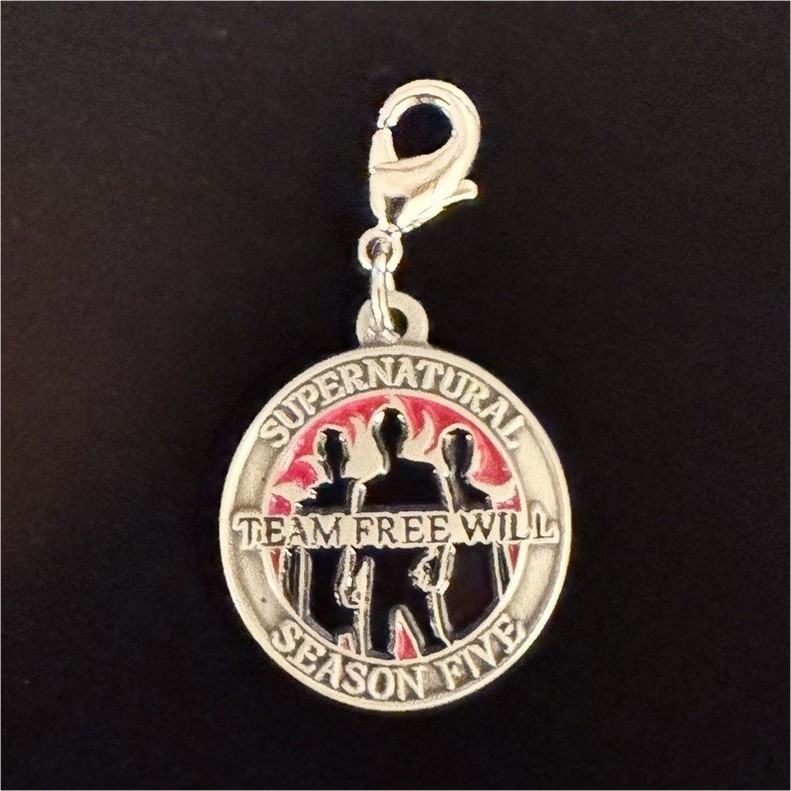 Supernatural Team Free Will Season 5 charm