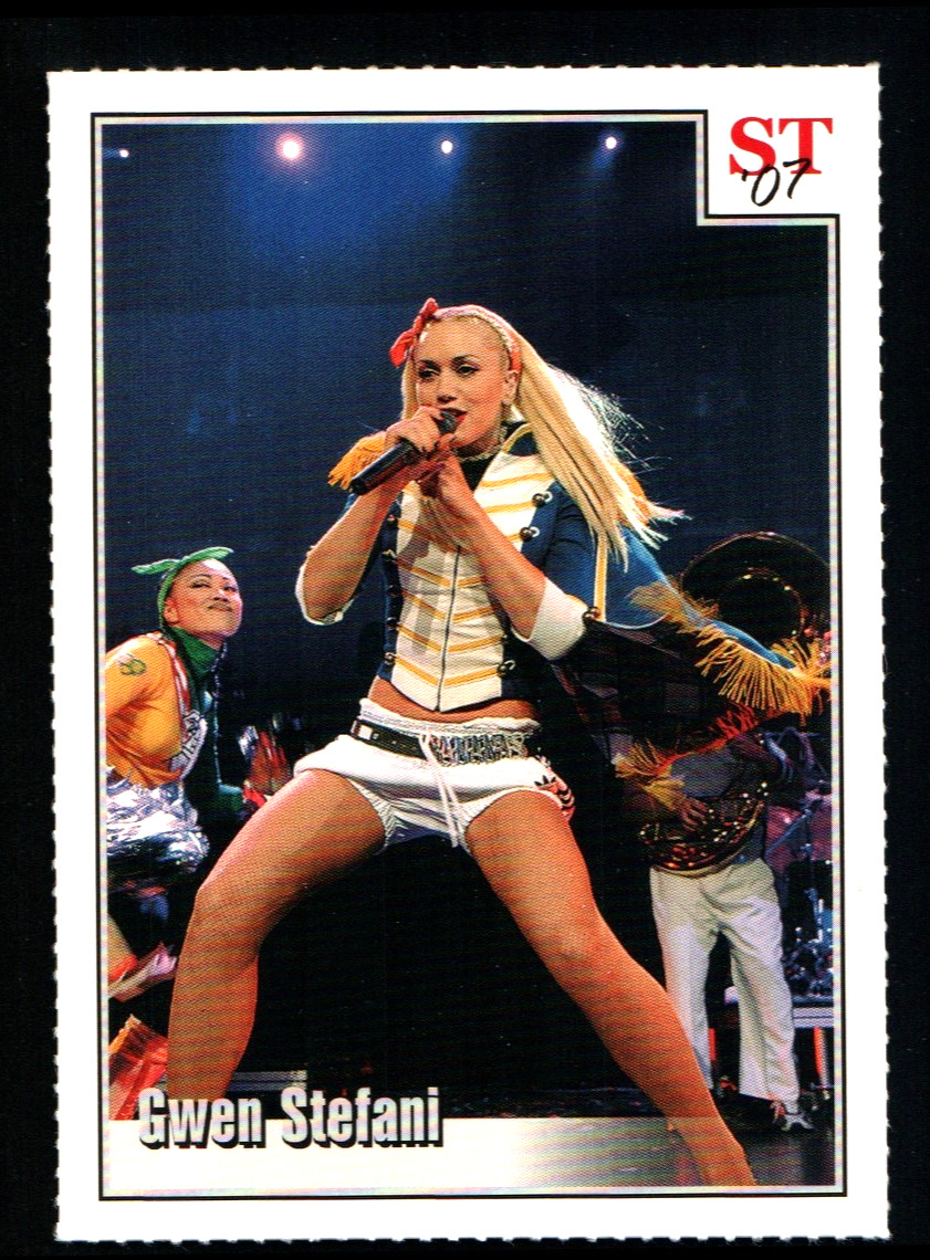 2007 Spotlight  Tribute - Volume 1 - Card #40 Gwen Stefani