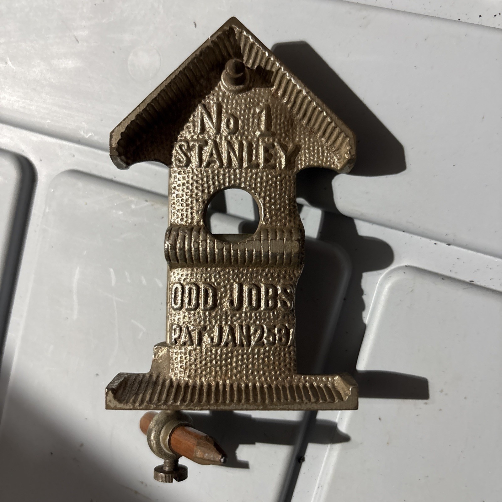 1887 STANLEY No. 1 “ODD JOBS”-ANTIQUE HAND TOOL-SQUARE-GAUGE-LEVEL 1887 STANLEY No. 1 “ODD JOBS”-ANTIQUE HAND TOOL-SQUARE-GAUGE-LEVEL