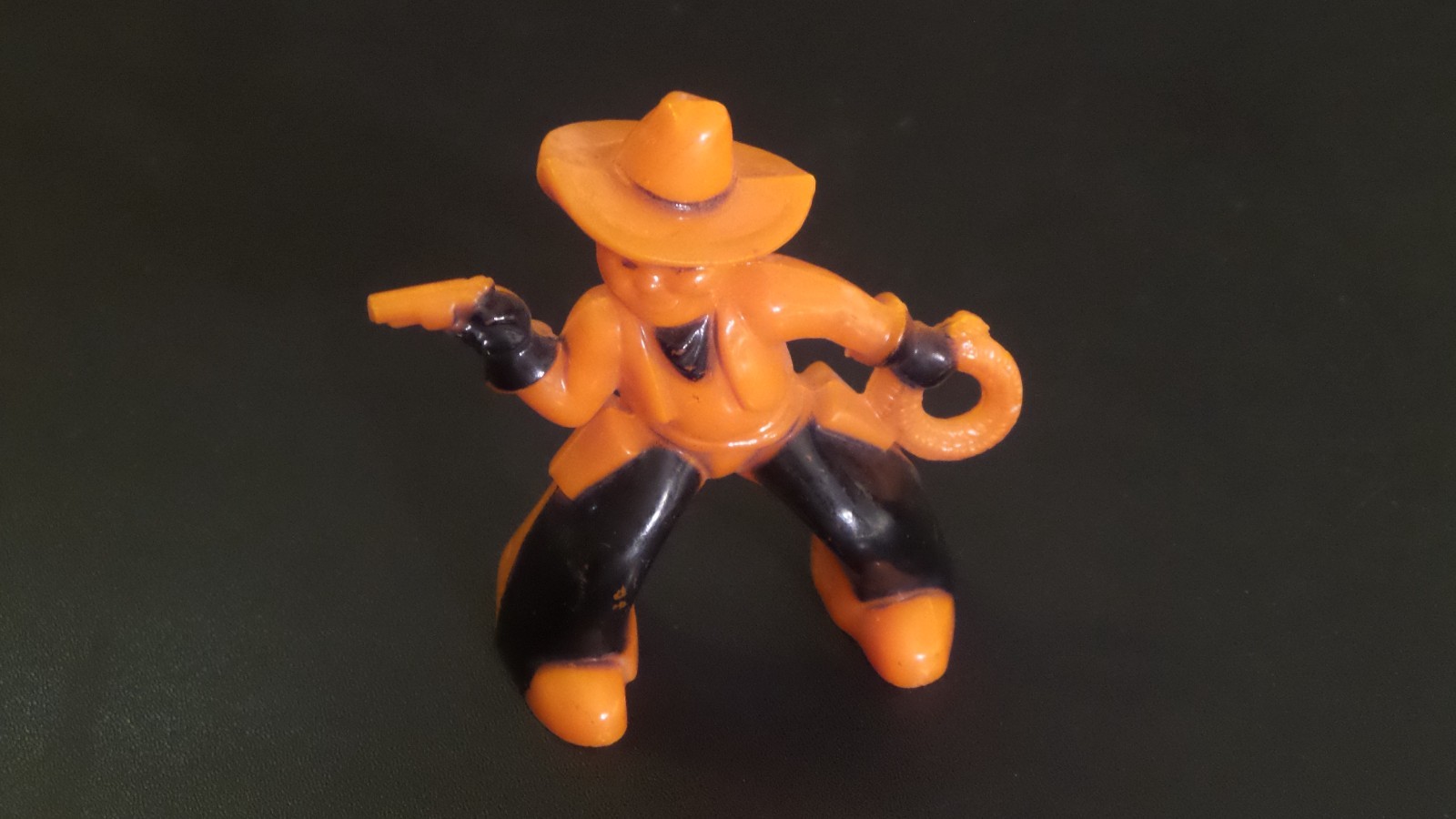 Vintage 1950s E. Rosen Rosbro Halloween Cowboy Toy Figure Vintage 1950s E. Rosen Rosbro Halloween Cowboy Toy Figure