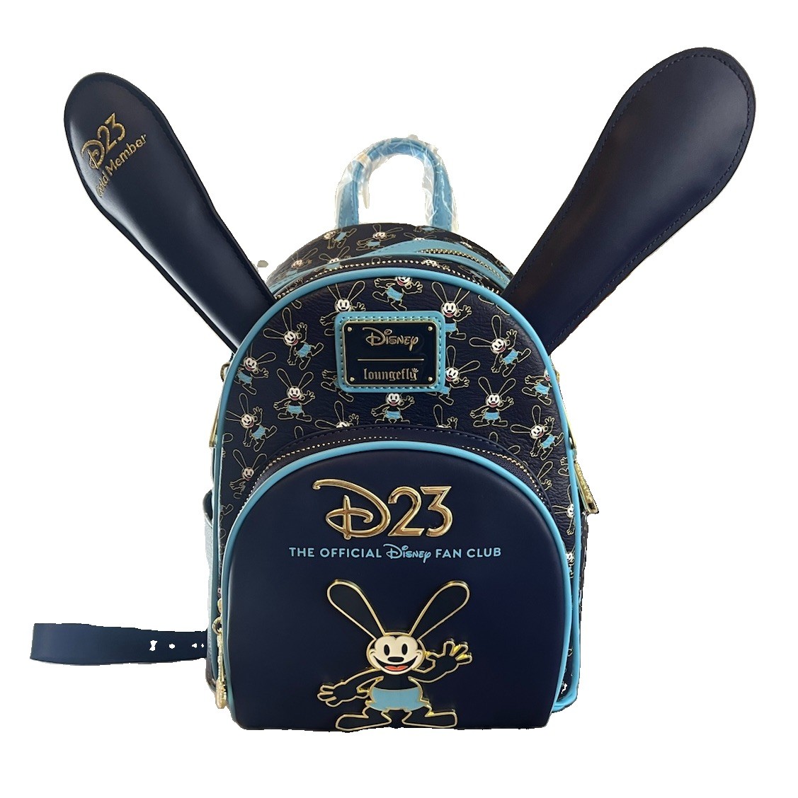 2026 Disney D23 Gold Member Exclusive Loungefly Oswald Backpack + Ears NWT 2026 Disney D23 Gold Member Exclusive Loungefly Oswald Backpack + Ears NWT