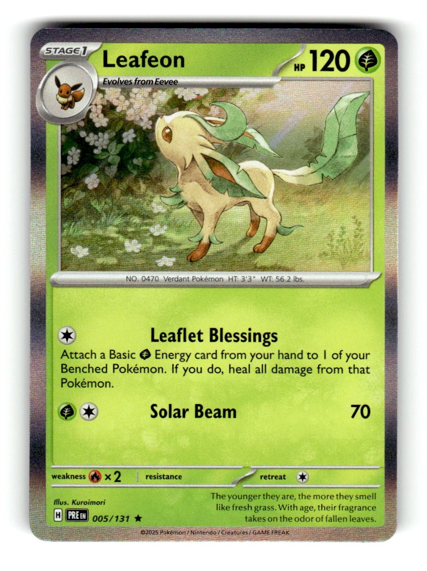 Leafeon Holofoil [PRE - 005/131]
