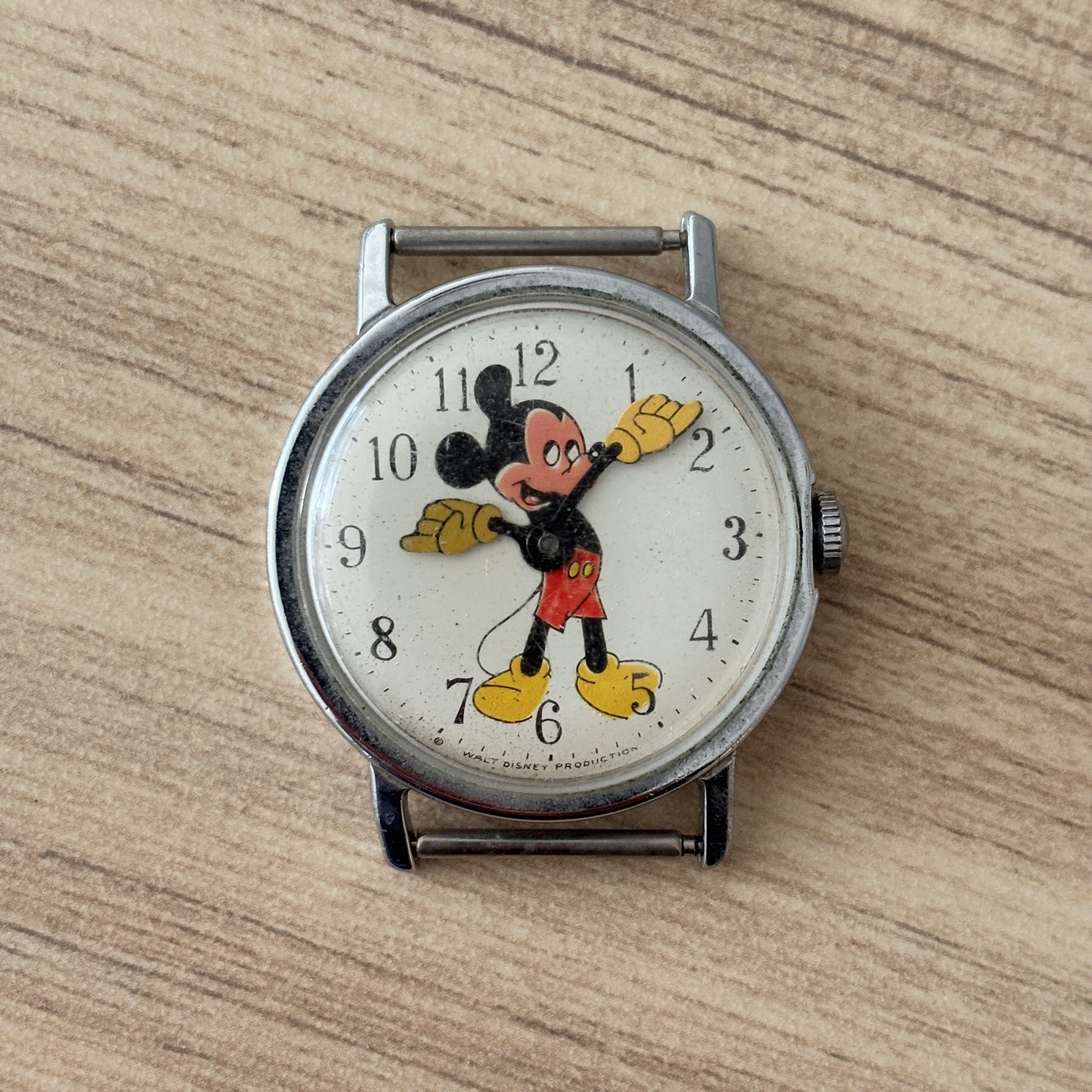 VTG 1968 Timex Mickey Mouse Watch Dial, Walt Disney Productions - Untested VTG 1968 Timex Mickey Mouse Watch Dial, Walt Disney Productions - Untested