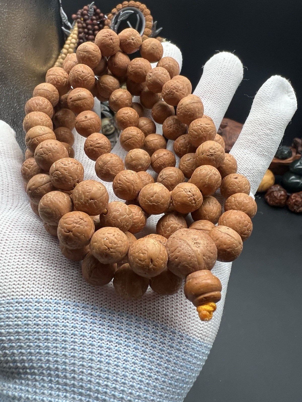 12mm Collection Phoenix Eye Bodhi Seed 108 Beads Necklace 精挑12mm尼泊尔凤眼菩提正圆108脖挂 12mm Collection Phoenix Eye Bodhi Seed 108 Beads Necklace 精挑12mm尼泊尔凤眼菩提正圆108脖挂