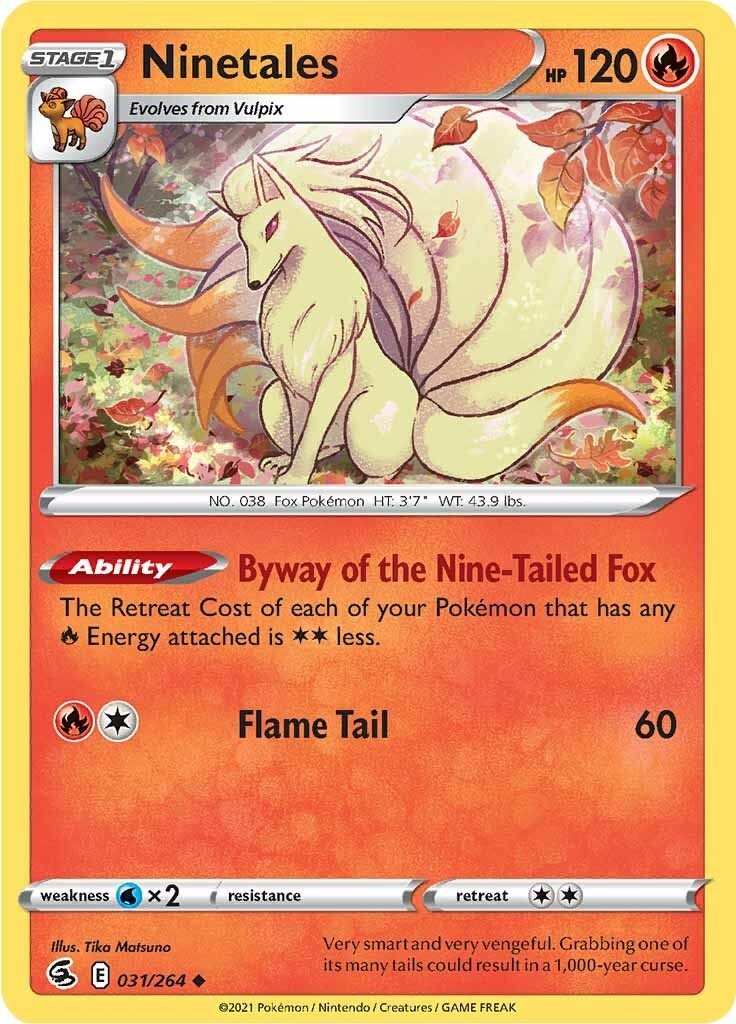 Ninetales (31) [SWSH08 - 031/264] NM