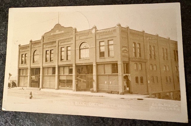 Ortonville MN Furniture Store Storefront Schoens & Son Business Block (1915(