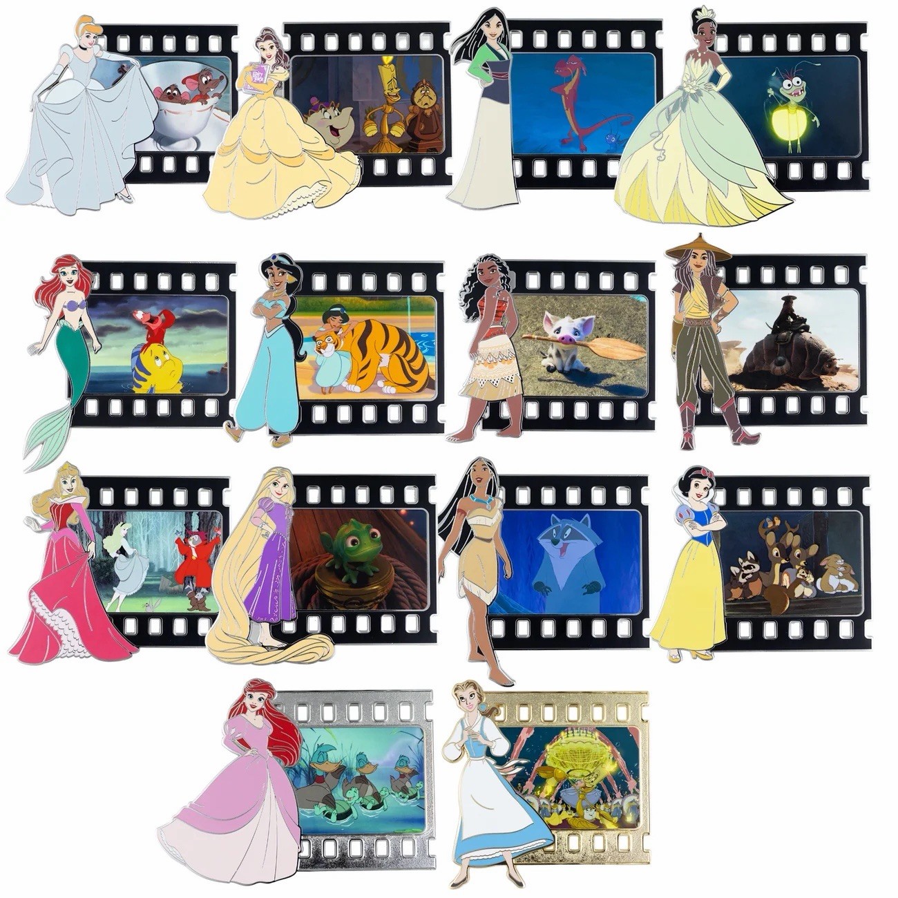 Disney PALM Belle Princess Film Pin LE 1000