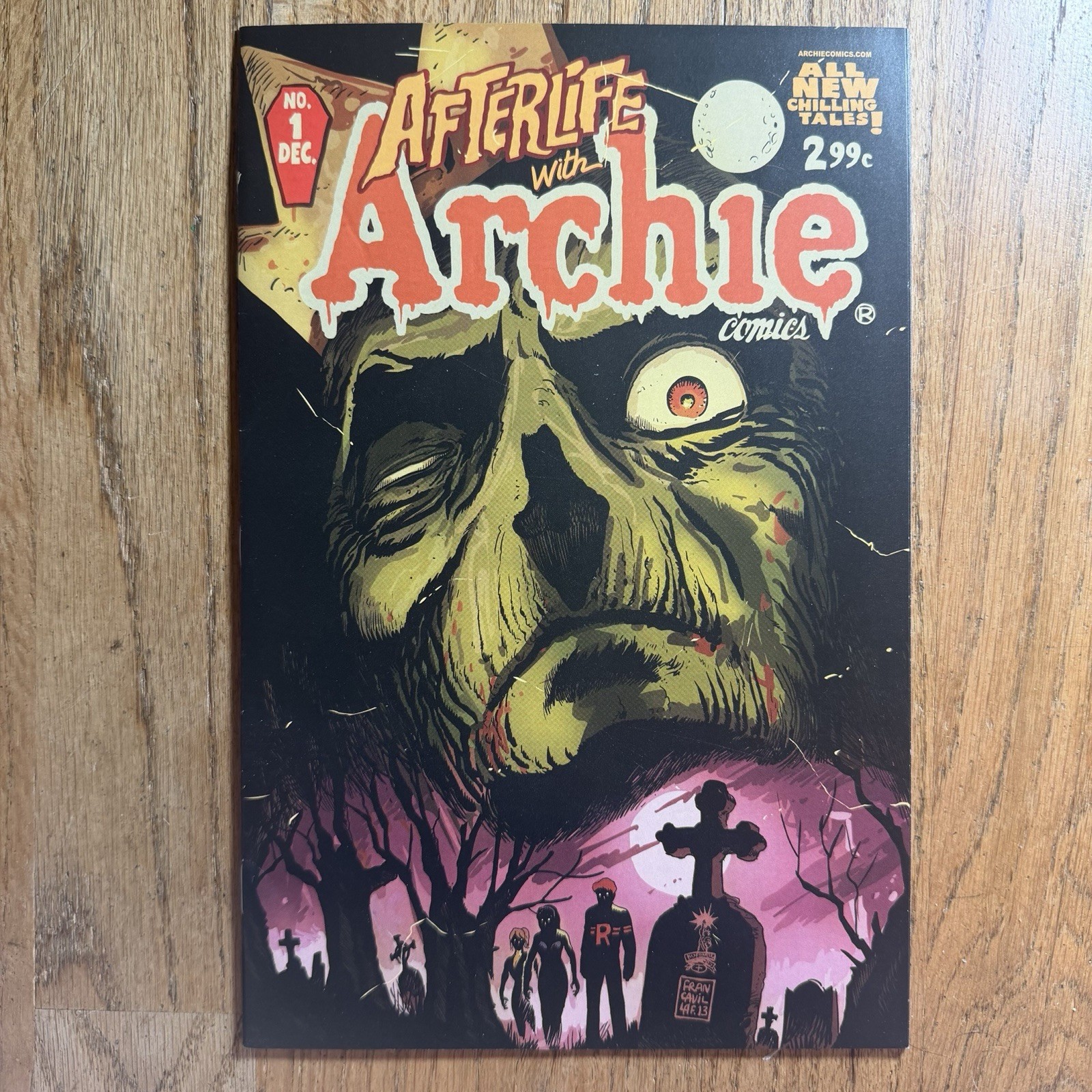 Afterlife With Archie #1 1st Print🔥🔑 Archie Comic 2013 VF Disney+ Gemini Ships