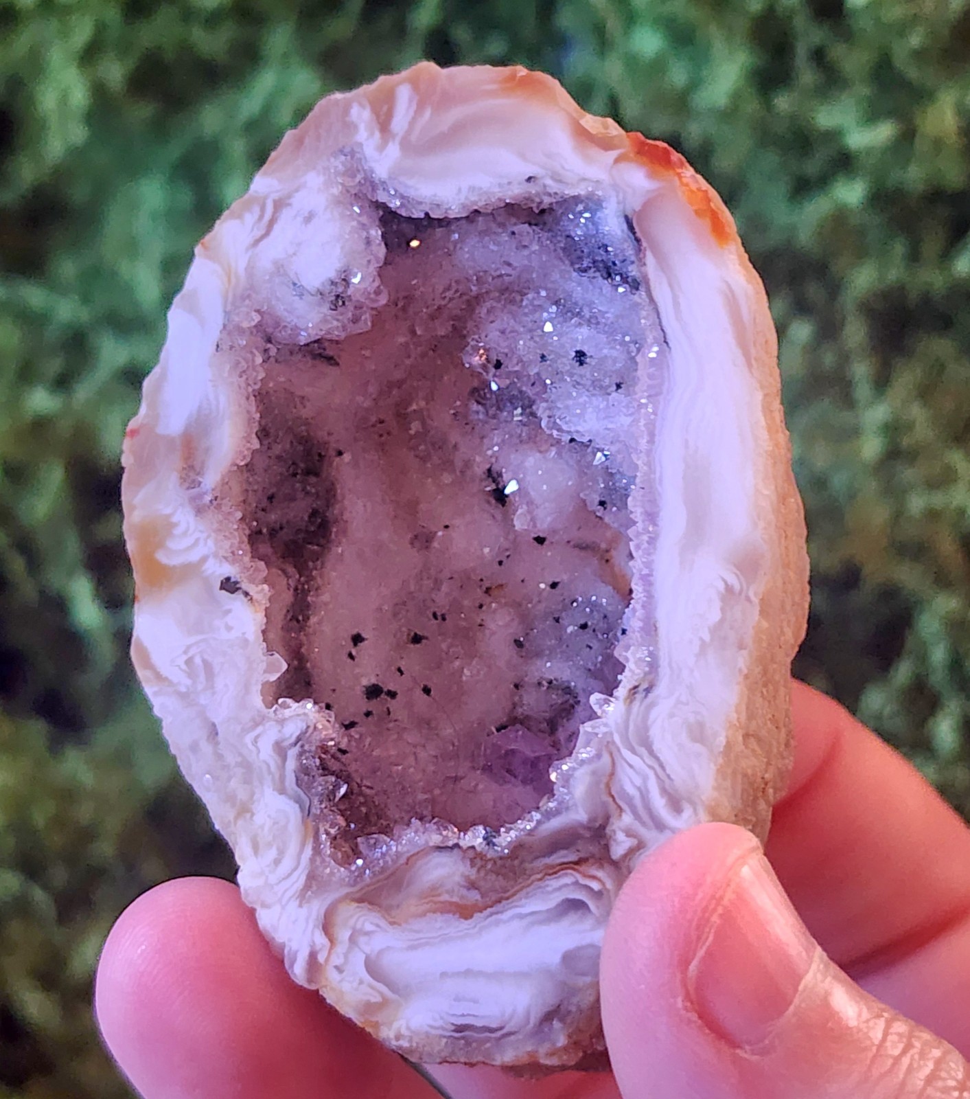 Oco Agate Geode Half Oco Agate Geode Half