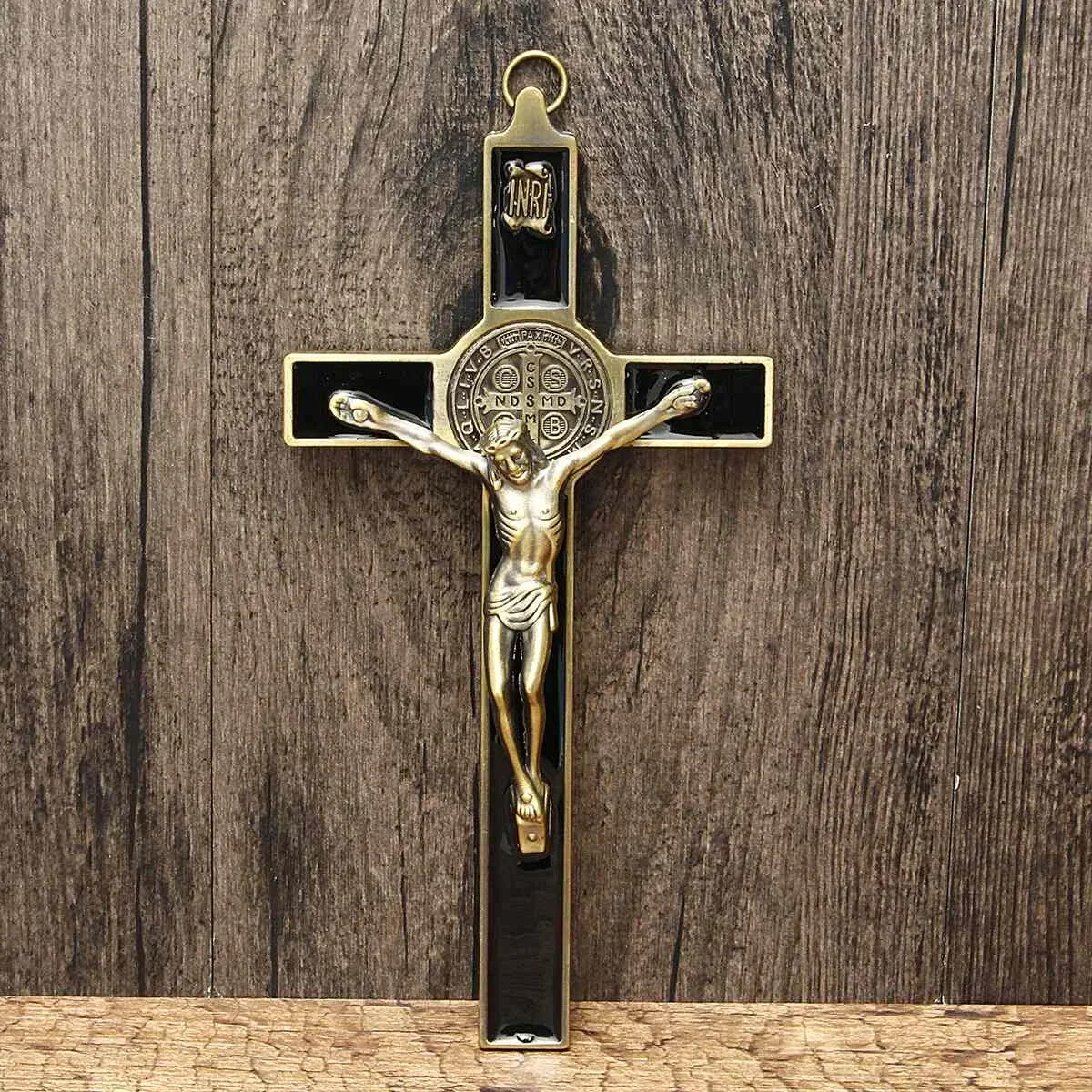 7.7 x 3.7'' Wall Crucifix Cross Jesus Christ Religious Saint Jesus Christ Decor 7.7 x 3.7'' Wall Crucifix Cross Jesus Christ Religious Saint Jesus Christ Decor