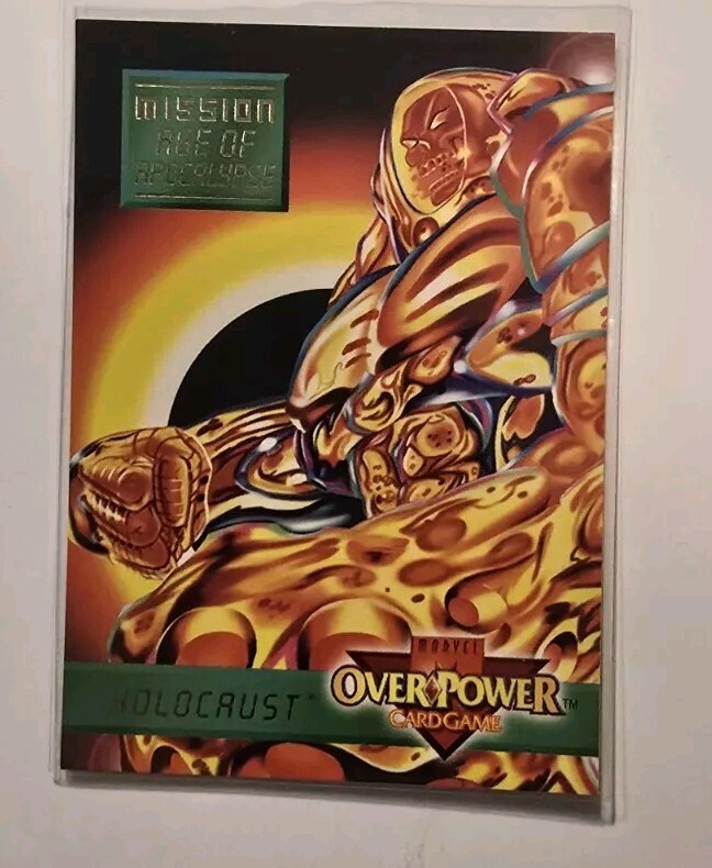 Marvel OverPower Age Of APOCALYPSE Card 6 Holocaust Headlong Into The Holocaust 