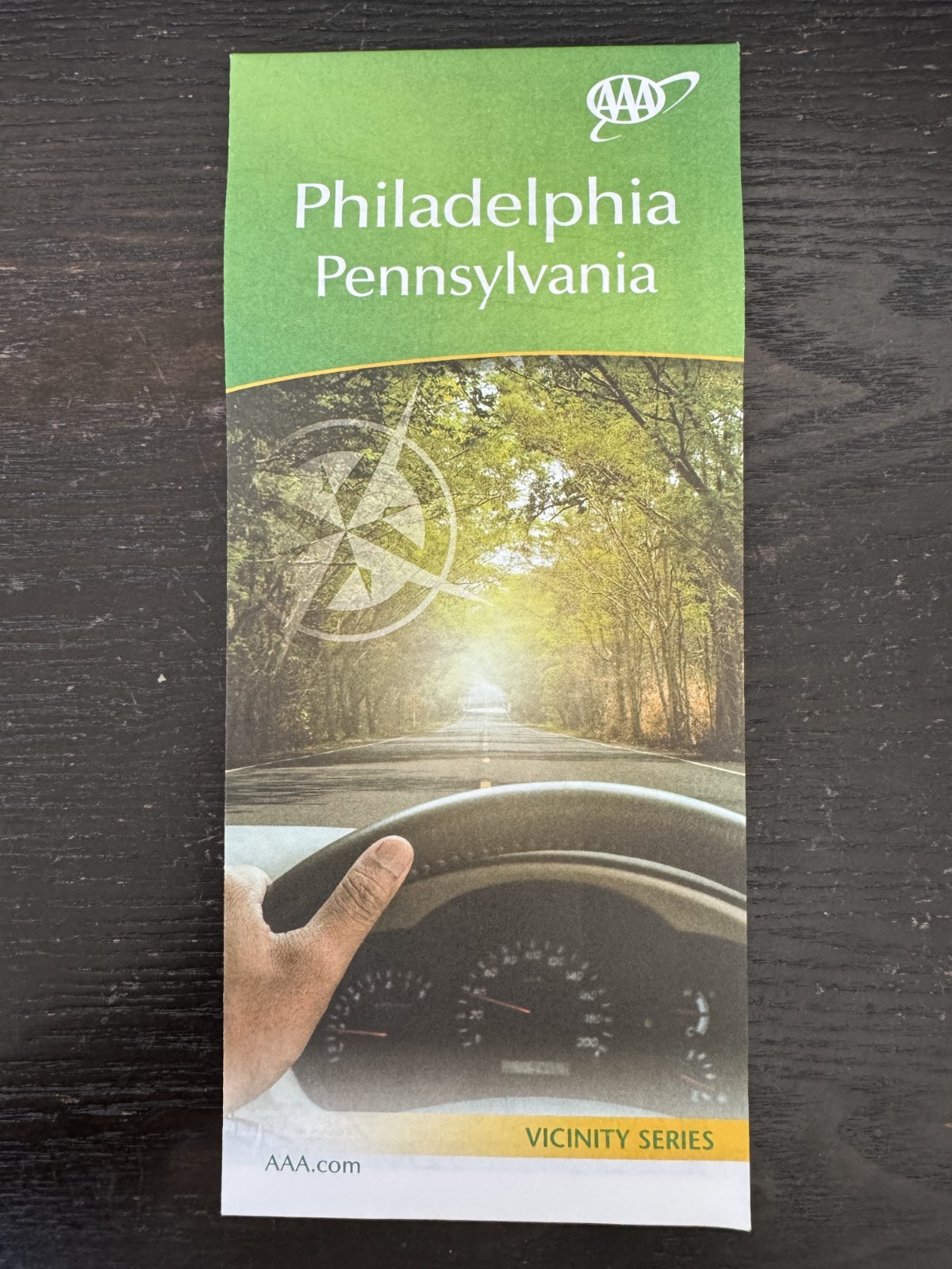 AAA Road Map-The Map of Philadelphia, Pennsylvania  -Vicinity Series-2019