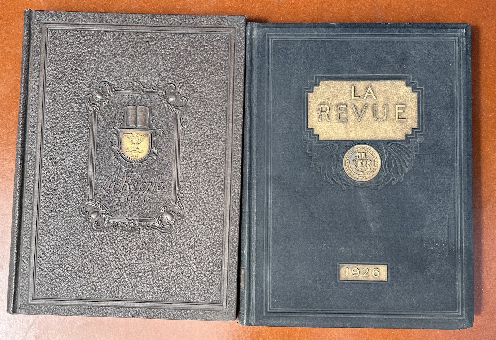 1925 1926 Birmingham Southern College La Revue Yearbooks Lot of 2 Antique