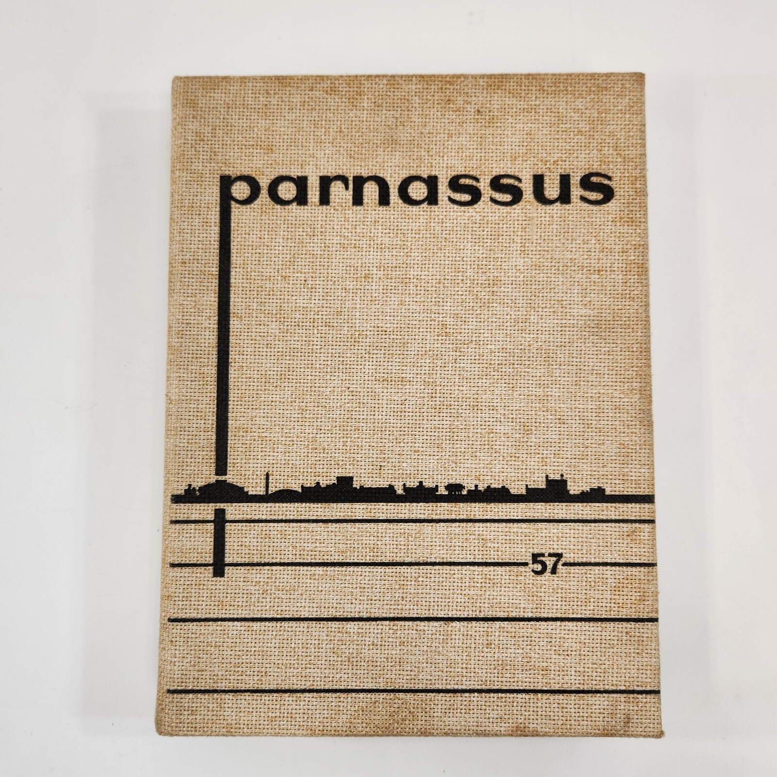 Parnassus University of Wichita Kansas 1957 Yearbook Annual w/ Boutonniere