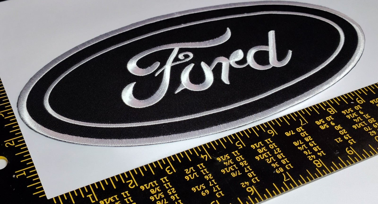 Large Ford  Classic Iron Sew Embroidered Patch high Quality Est 11\