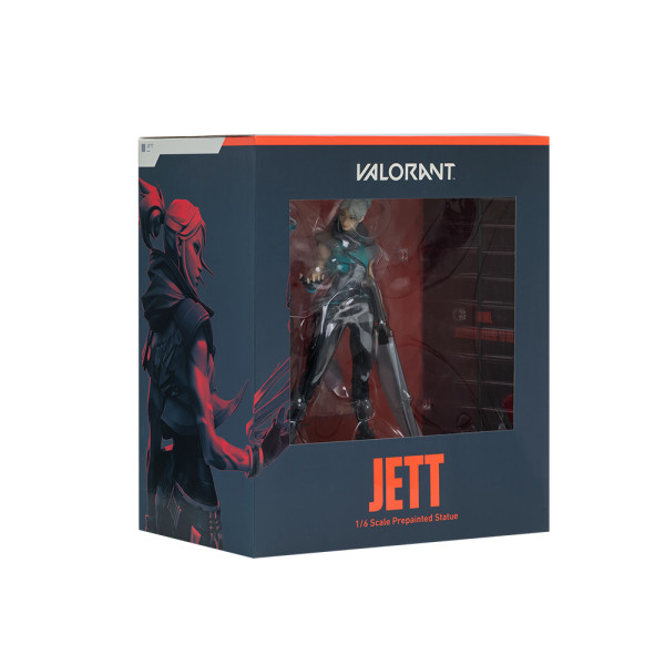 VALORANT Jett 1/6 Scale Prepainted Statue BRAND NEW IN BOX - EXCELLENT CONDITION