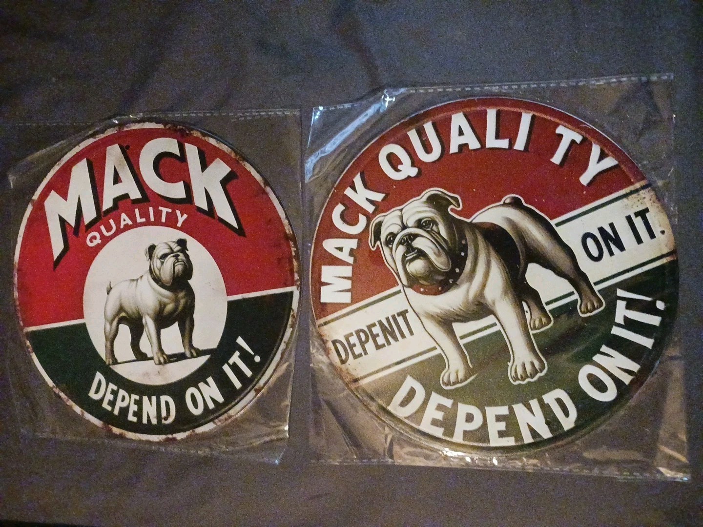 2 Pack MACK QUALITY 