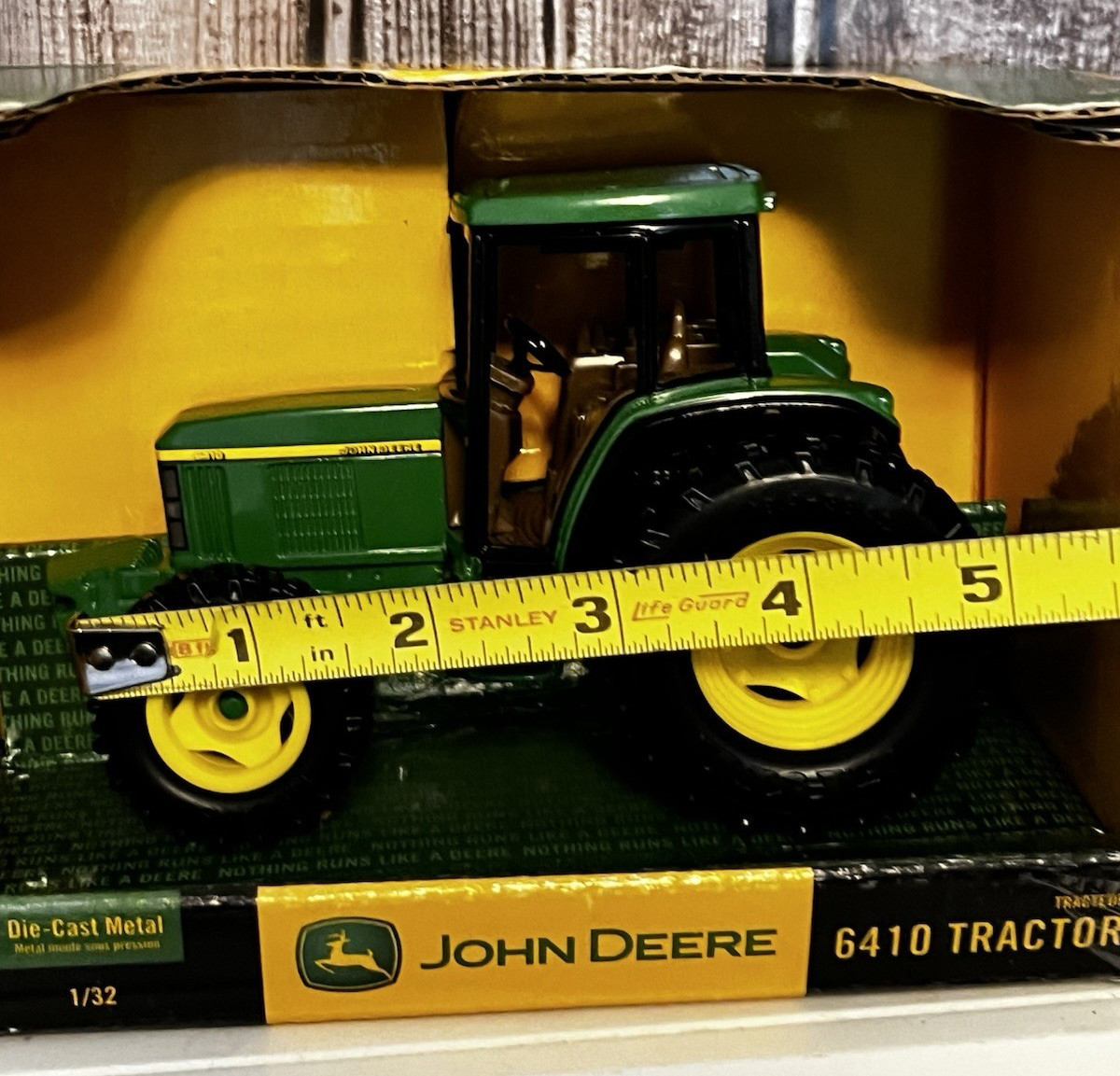 VINTAGE ERTL 1/32 Scale Diecast John Deere #6410 Toy Tractor