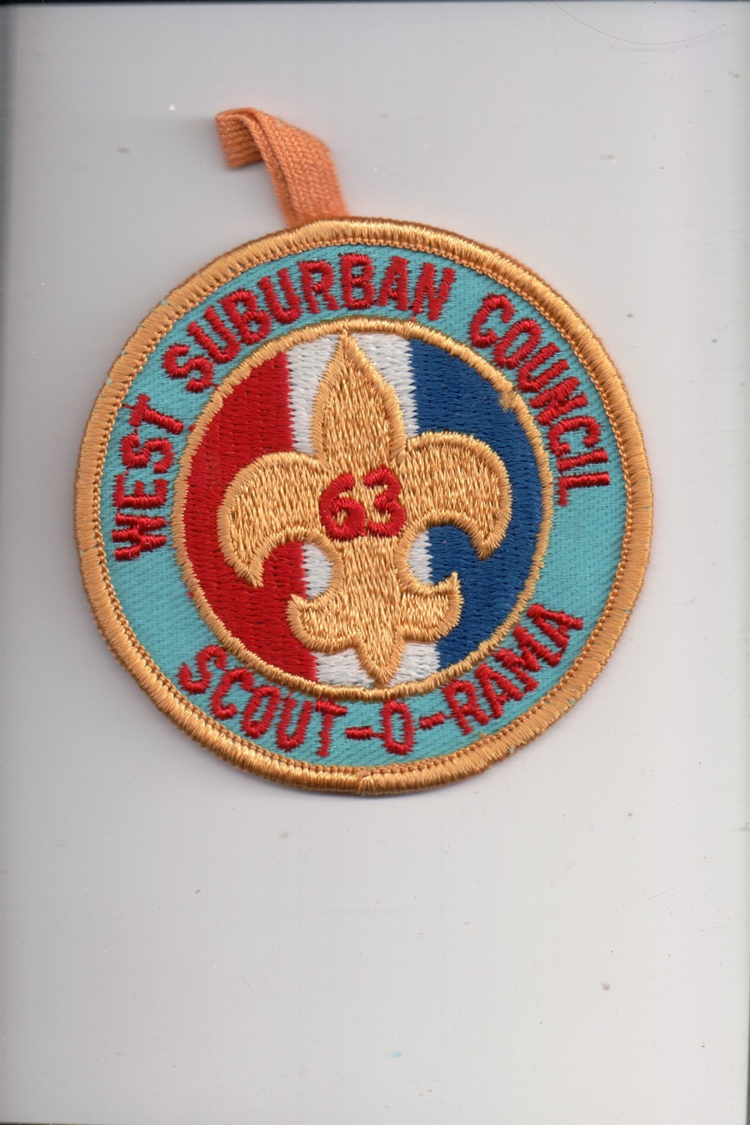 1963 West Suburban Council Scout-O-Rama patch