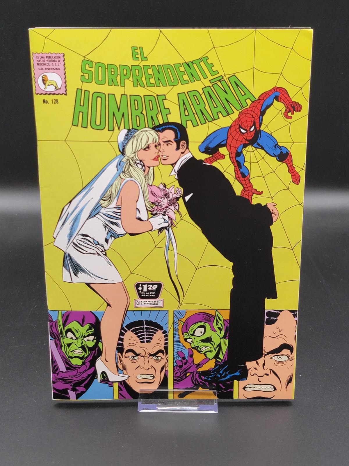 El Sorprendente Hombre Arana #128 · Jose Luis Duran Large German · Reprint 2020