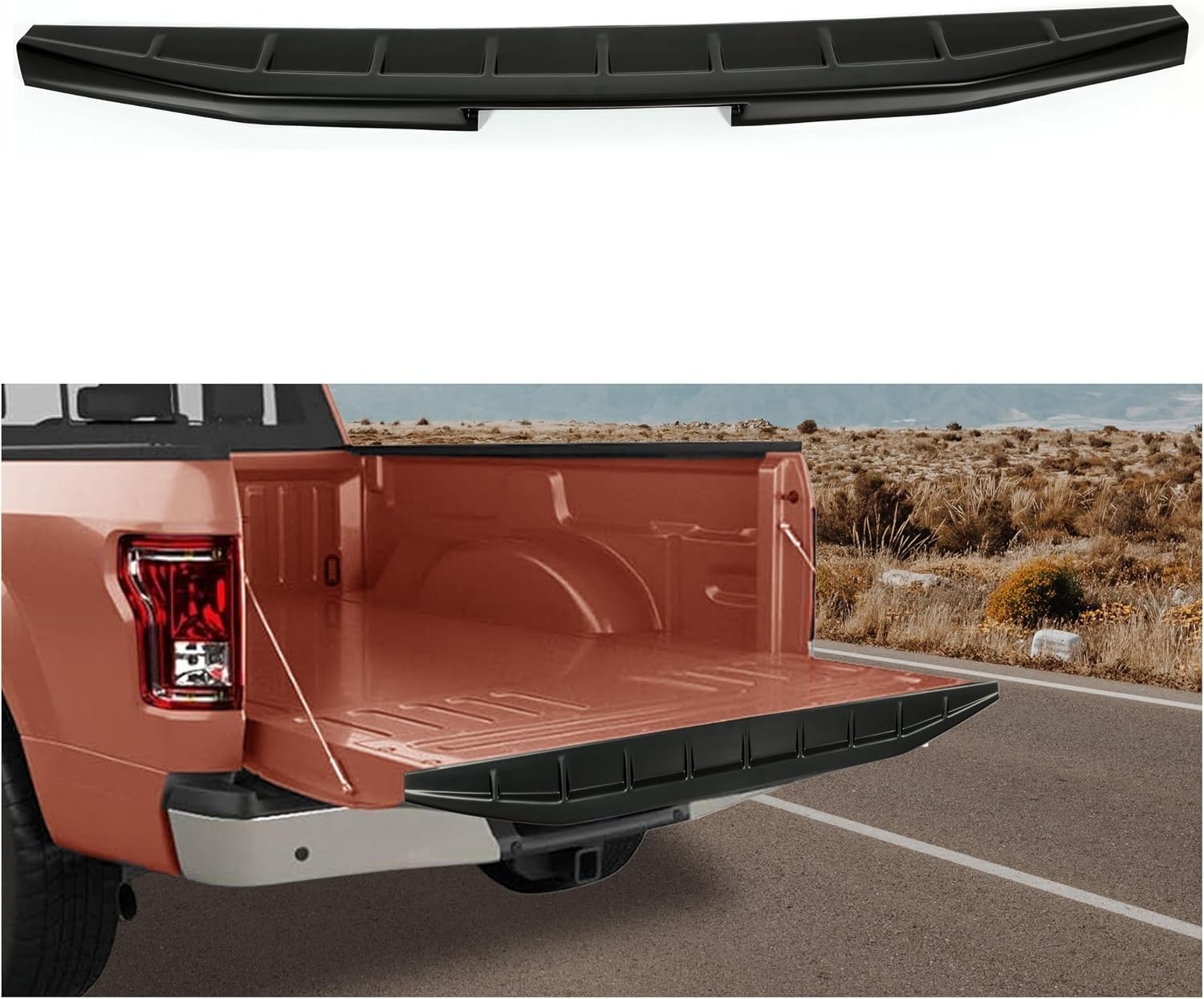 HECASA Tailgate Spoiler Cover Compatible with 2015-2020 Ford F-150 F150 Rear ...